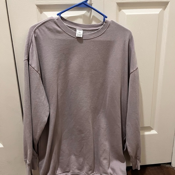 PINK Victoria's Secret Sweaters - PINK Victoria's Secret Mauve Crewneck Top
